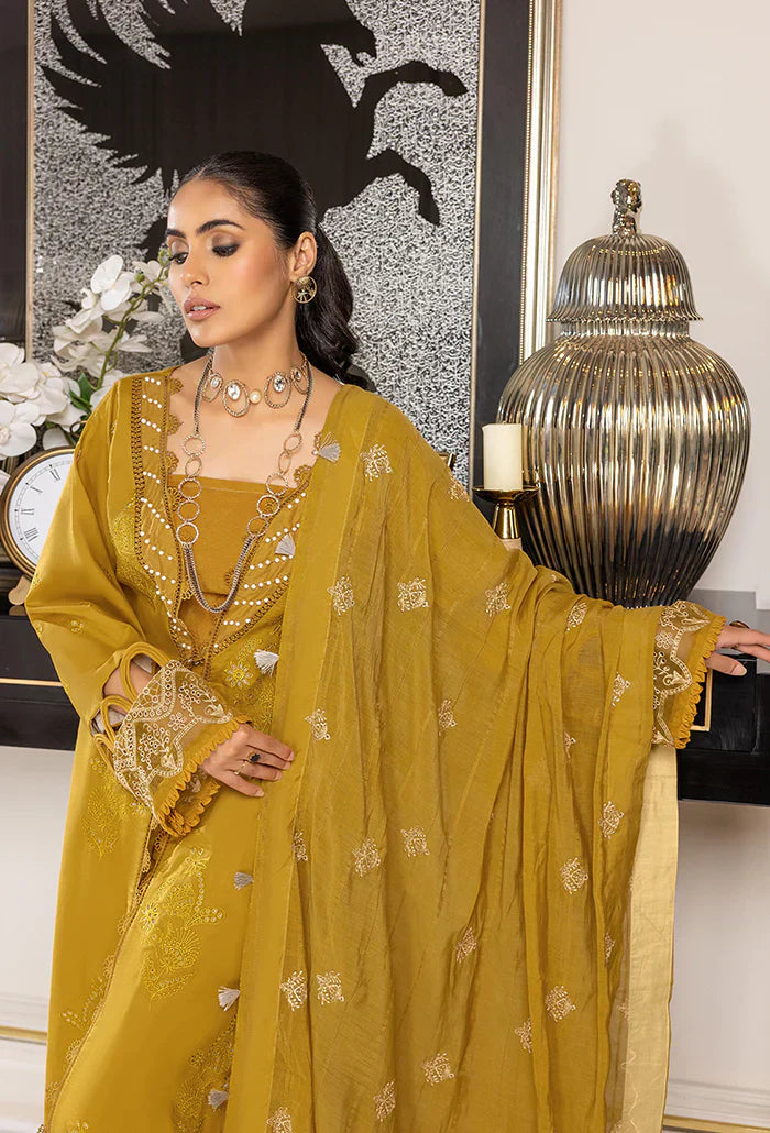 Humdum | Charlotte Chikankari Lawn | D03 - Saira Saqlain