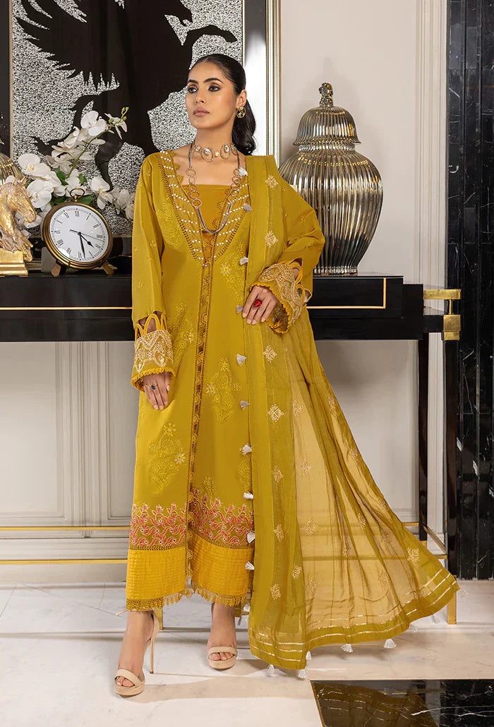 Humdum | Charlotte Chikankari Lawn | D03 - Saira Saqlain