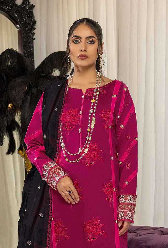 Humdum | Charlotte Chikankari Lawn | D01 - Saira Saqlain
