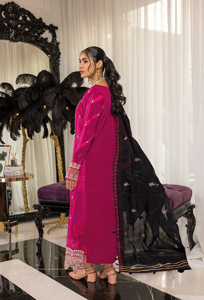 Humdum | Charlotte Chikankari Lawn | D01 - Saira Saqlain