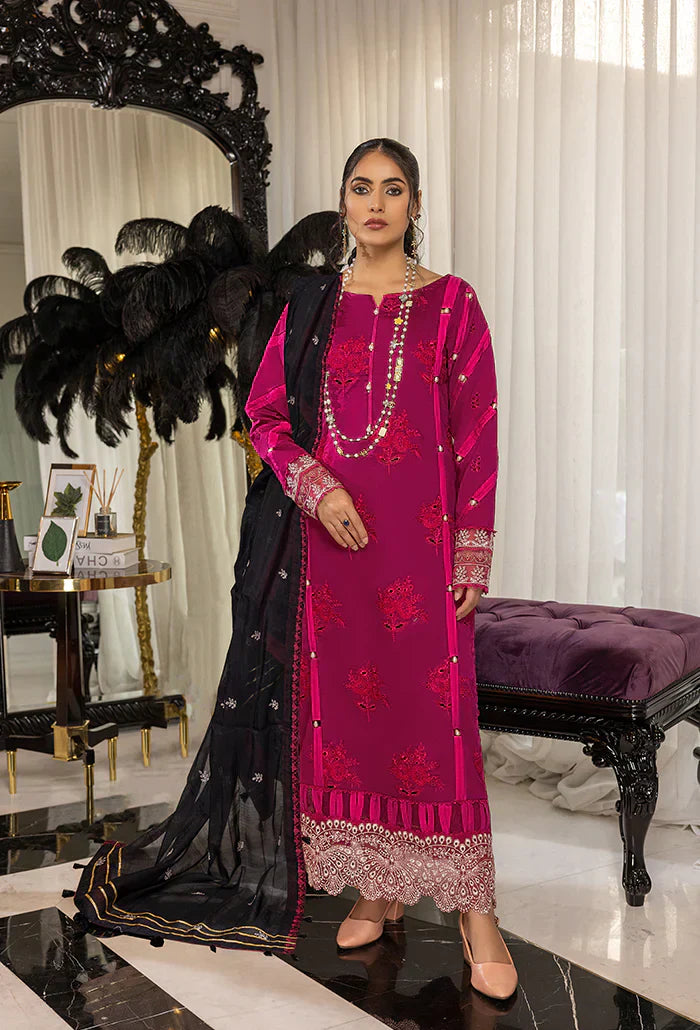 Humdum | Charlotte Chikankari Lawn | D01 - Saira Saqlain