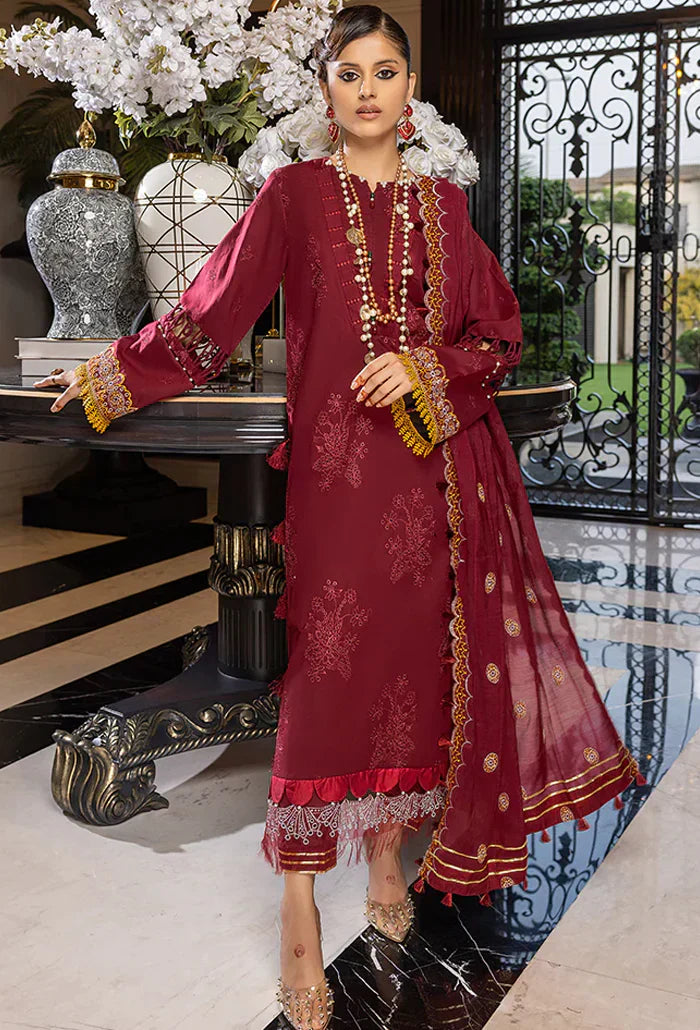 Humdum | Charlotte Chikankari Lawn | D08 - Saira Saqlain