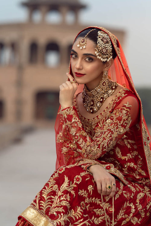 Maya | Wedding Formal Ulfat | SURKH - Saira Saqlain