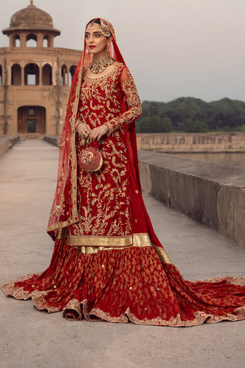 Maya | Wedding Formal Ulfat | SURKH - Saira Saqlain