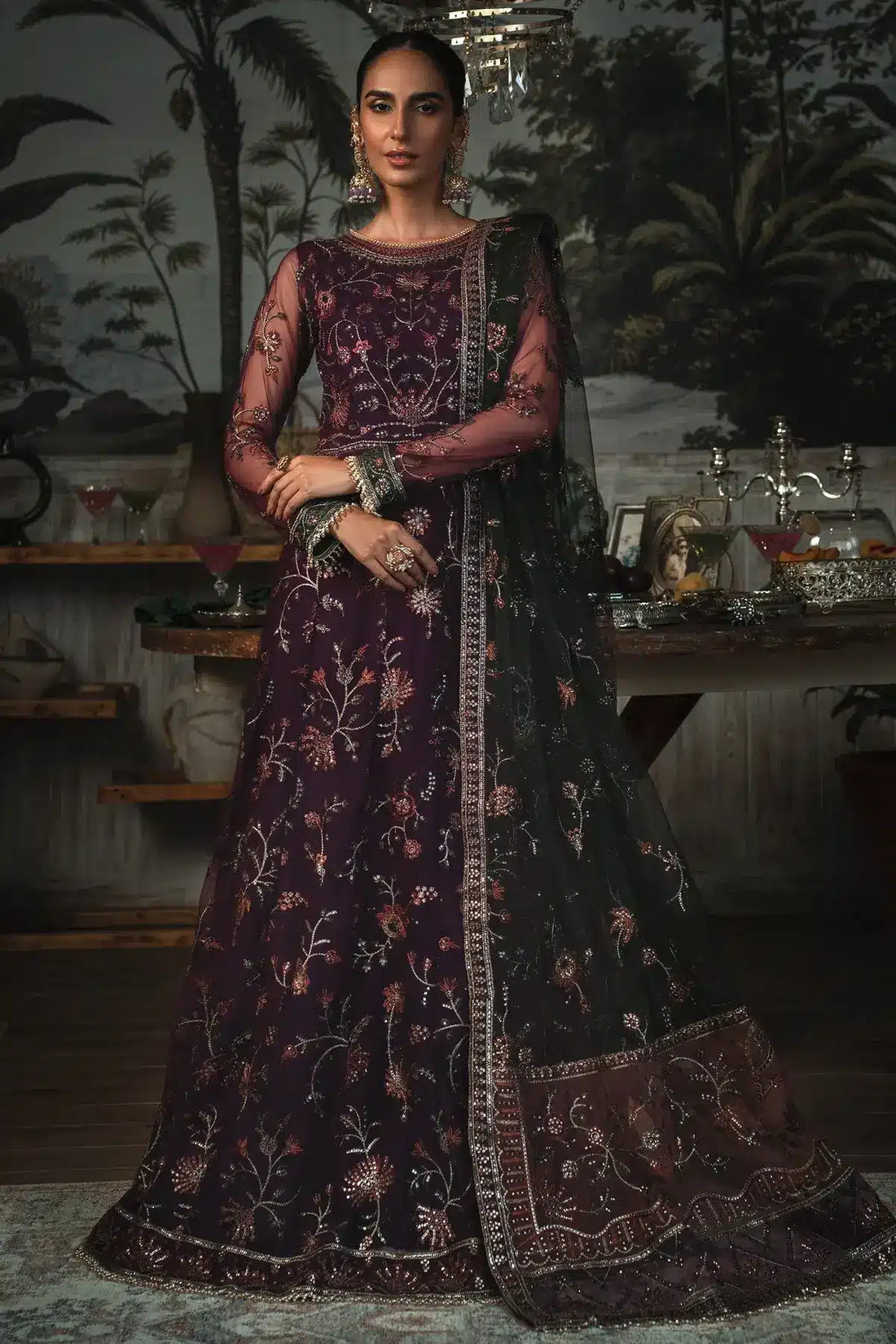 Zarif | LA ROSELLA Formals | ZLR 02 HELEN - Saira Saqlain
