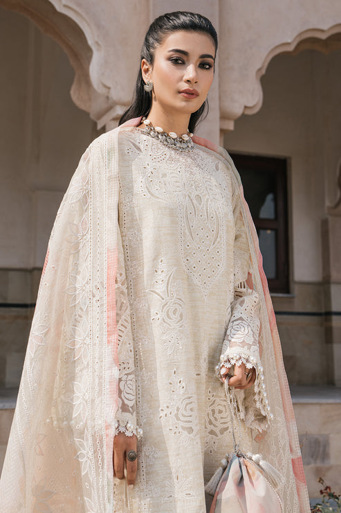 Jazmin | Shahkaar Luxury Lawn 24 | SL24-D7 - Saira Saqlain
