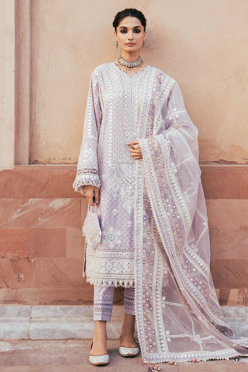 Jazmin | Shahkaar Luxury Lawn 24 | SL24-D13 - Saira Saqlain