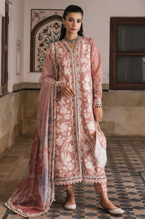 Jazmin | Shahkaar Luxury Lawn 24 | SL24-D4 - Saira Saqlain