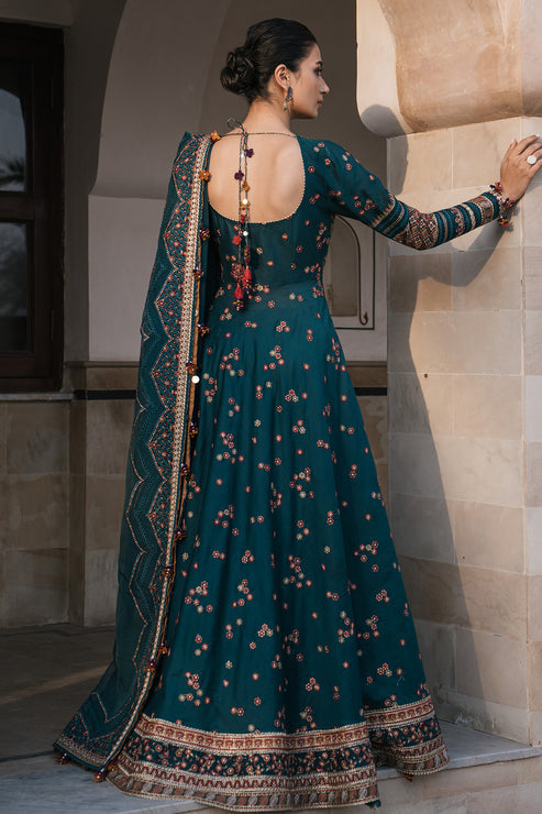 Jazmin | Shahkaar Luxury Lawn 24 | SL24-D16 - Saira Saqlain