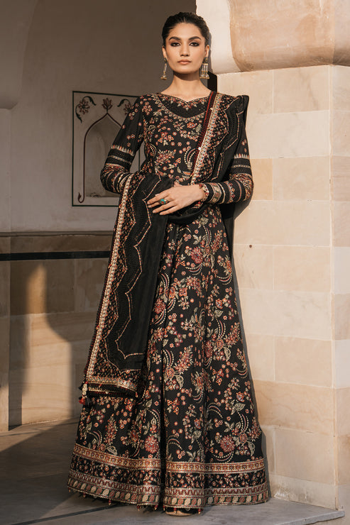 Jazmin | Shahkaar Luxury Lawn 24 | SL24-D15 - Saira Saqlain