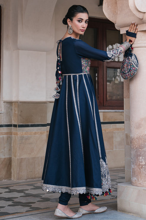 Jazmin | Shahkaar Luxury Lawn 24 | SL24-D12 - Saira Saqlain