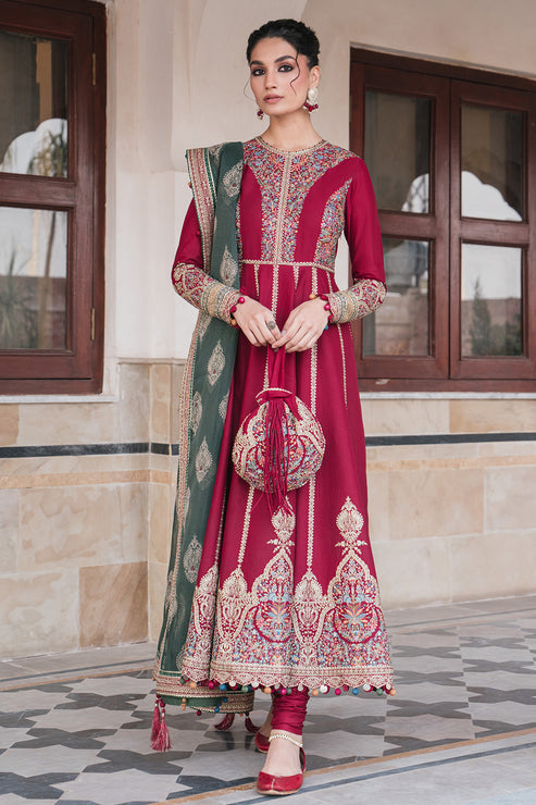 Jazmin | Shahkaar Luxury Lawn 24 | SL24-D11 - Saira Saqlain