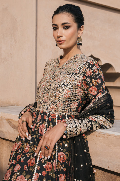 Jazmin | Shahkaar Luxury Lawn 24 | SL24-D2 - Saira Saqlain
