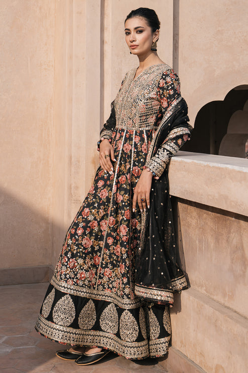 Jazmin | Shahkaar Luxury Lawn 24 | SL24-D2 - Saira Saqlain