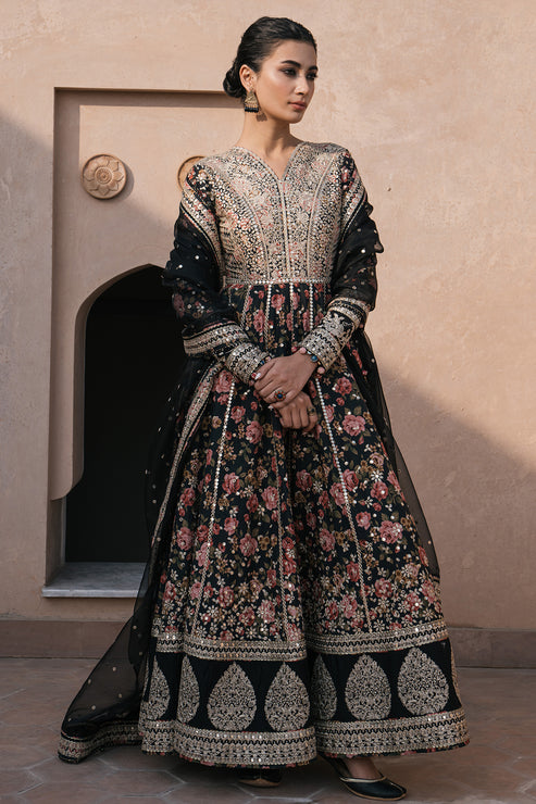 Jazmin | Shahkaar Luxury Lawn 24 | SL24-D2 - Saira Saqlain