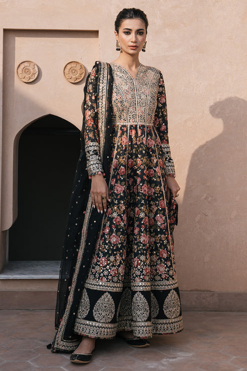 Jazmin | Shahkaar Luxury Lawn 24 | SL24-D2 - Saira Saqlain