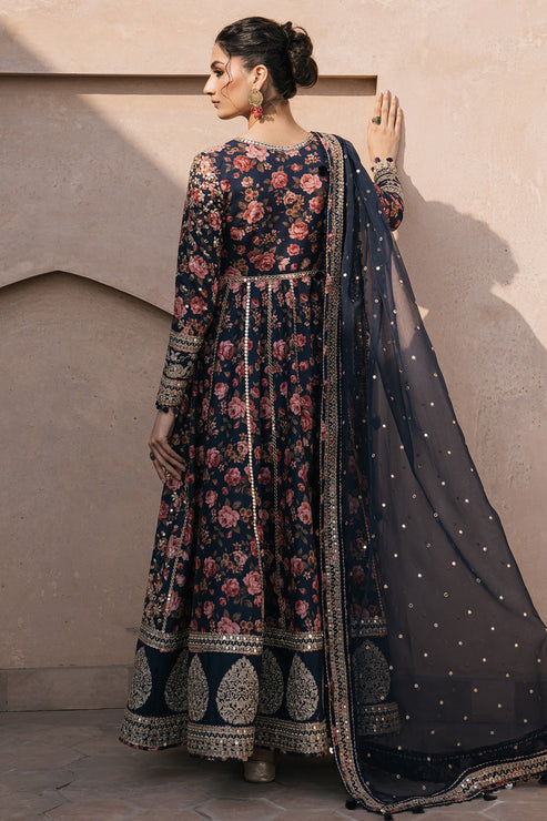 Jazmin | Shahkaar Luxury Lawn 24 | SL24-D1 - Saira Saqlain