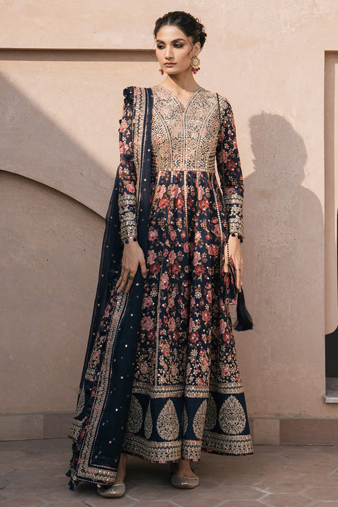 Jazmin | Shahkaar Luxury Lawn 24 | SL24-D1 - Saira Saqlain
