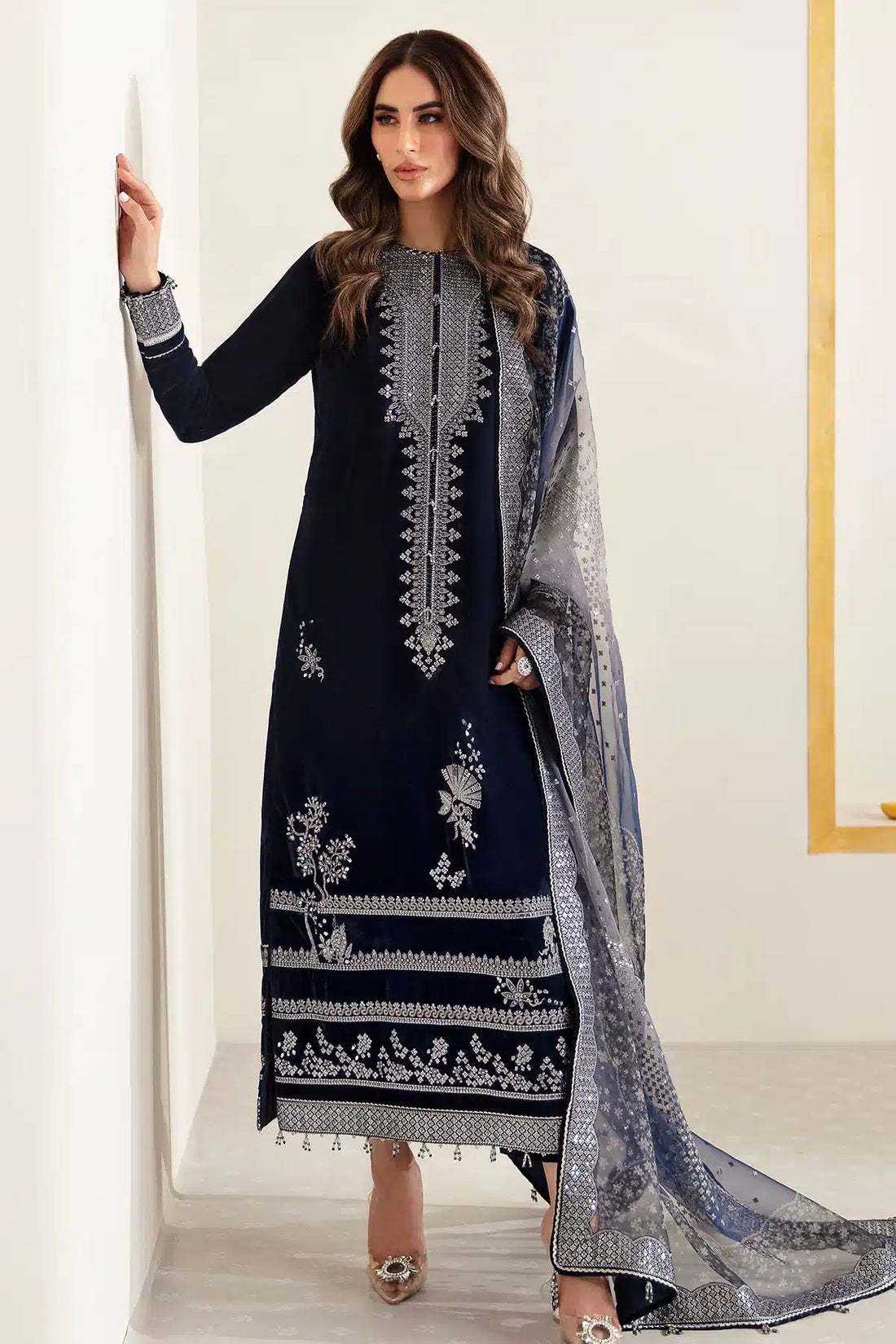 Jazmin | Velvet 23 | VF-2007 - Saira Saqlain