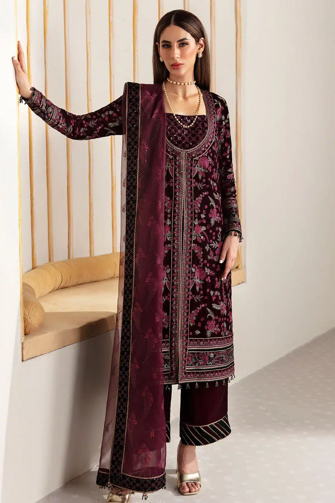 Jazmin | Velvet 23 | VF-2010 - Saira Saqlain