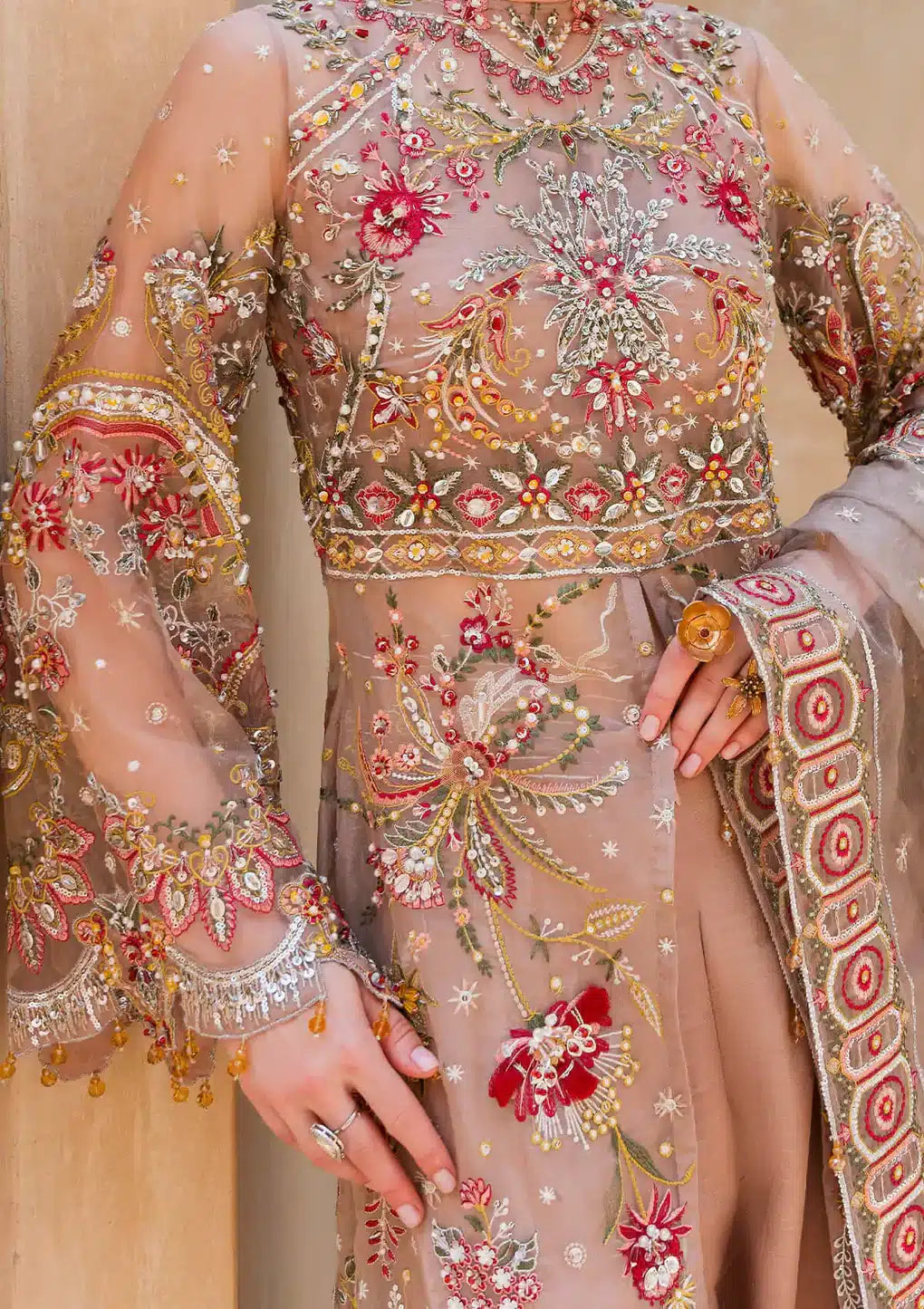 Elaf Premium | Evara Wedding 23 | EEB-01 FEZ - Saira Saqlain