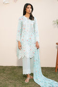 Cross Stitch | Mahiri Lawn 25 | AQUA DEW -   Ladies Clothes -  Saira Saqlain