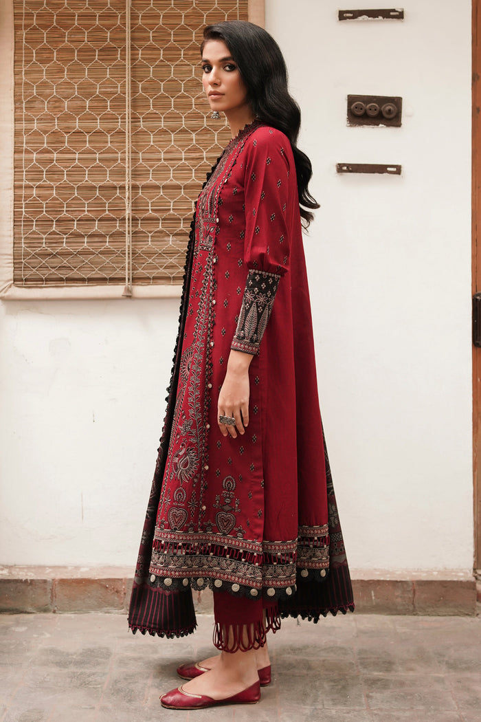 Jazmin | Winter Edition 24 | SLUB KHADDAR UW-0075 - Saira Saqlain