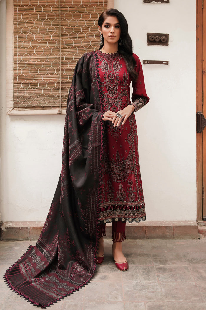 Jazmin | Winter Edition 24 | SLUB KHADDAR UW-0075 - Saira Saqlain