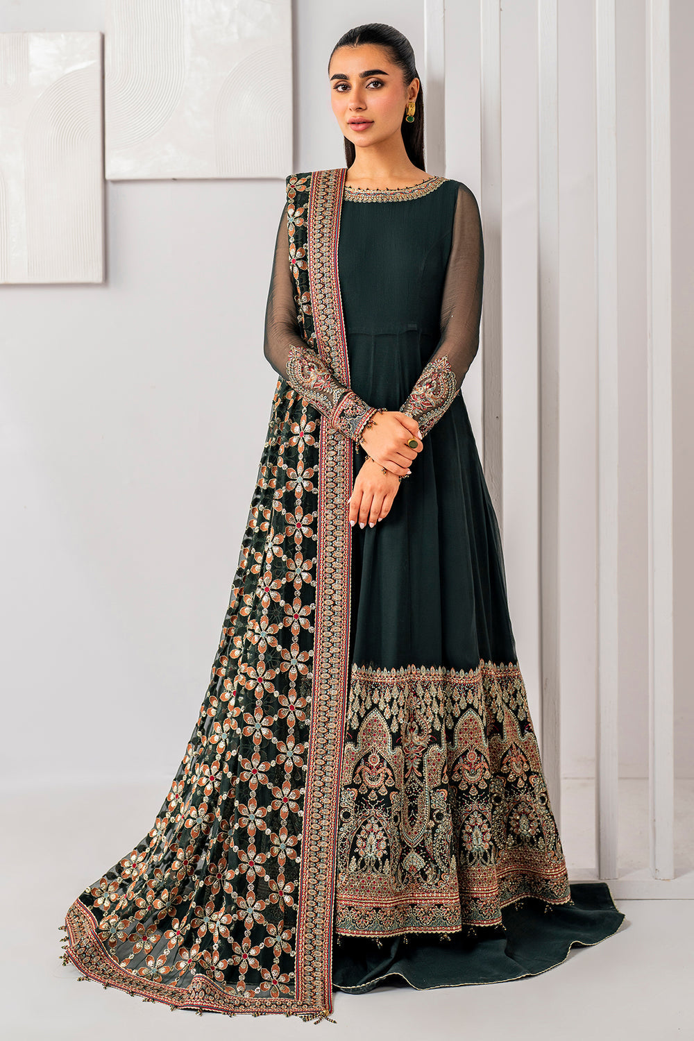Jazmin | Formals Collection | CHIFFON UC-3053 - Saira Saqlain