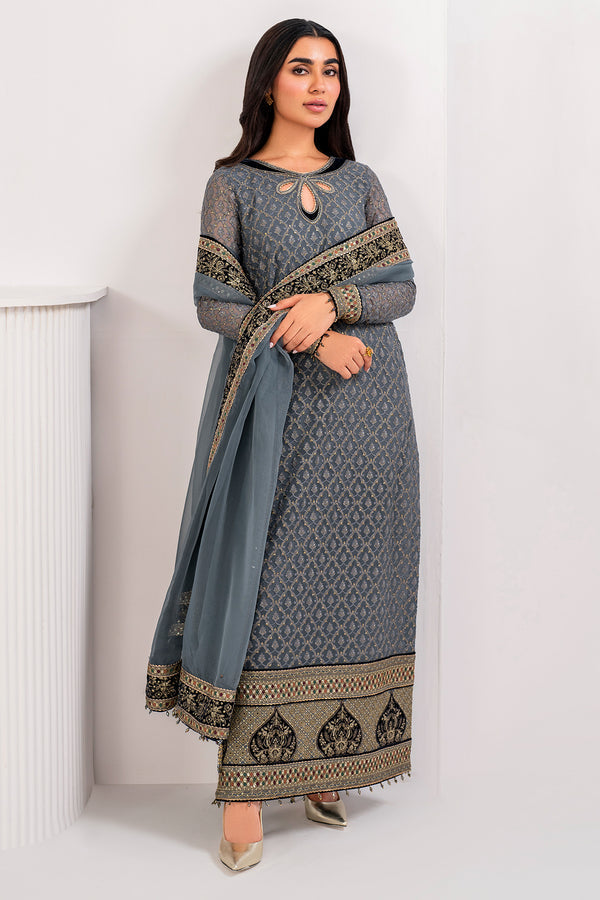 Jazmin | Formals Collection | CHIFFON UC-3058 - Saira Saqlain