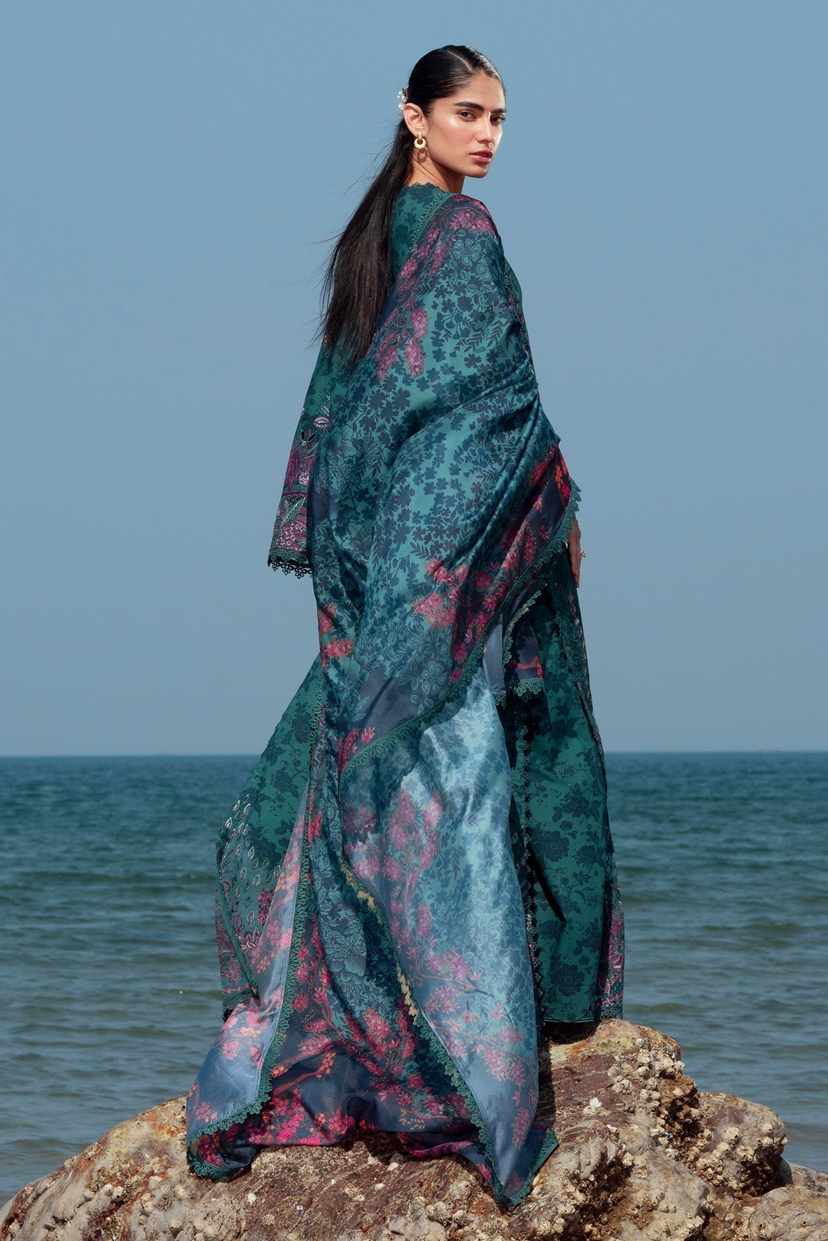 Afrozeh | Summer Together 25 | Emerald - Saira Saqlain