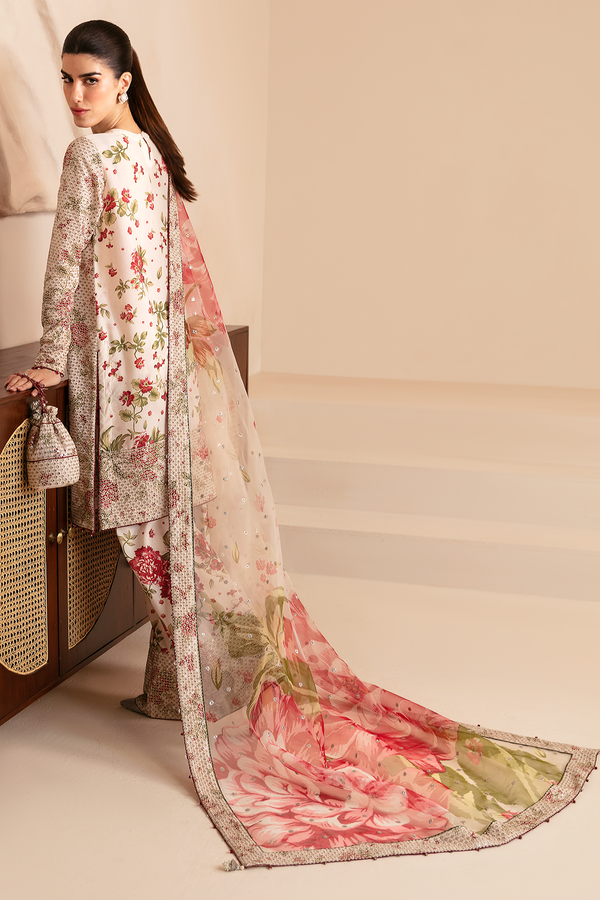 Jazmin | Formals Collection | Raw Silk UR-7034 - Saira Saqlain
