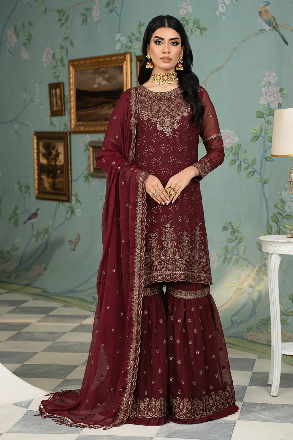 Zarif | Afsanah Formal Edit 24 | ZAF 12 RESHAM - Saira Saqlain